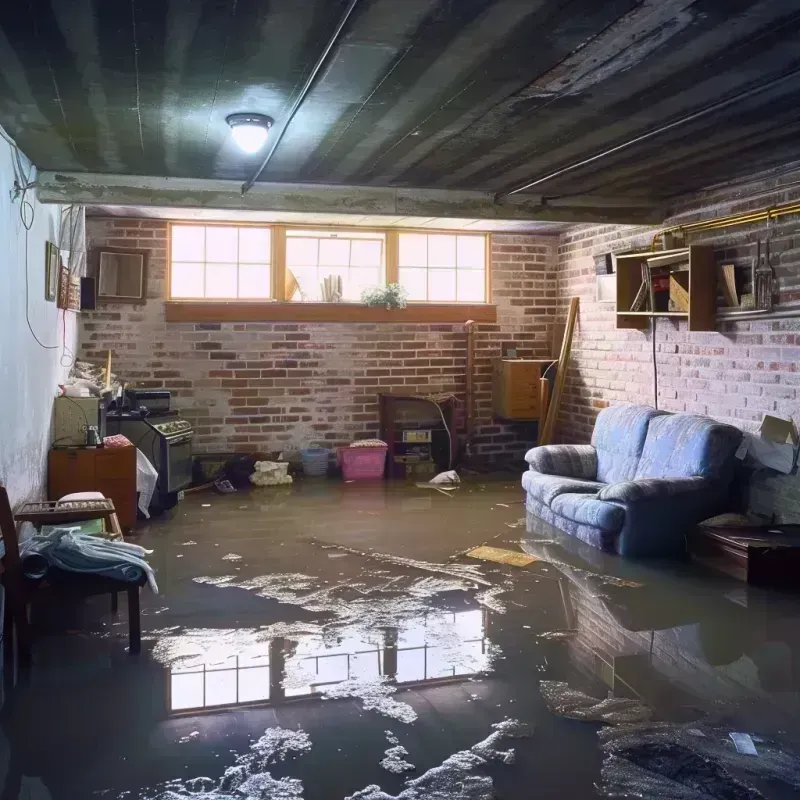 Flooded Basement Cleanup in Warsaw, NY